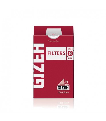Filtri Gizeh Regular 8mm conf. 10 pz. astucci da 100 filtri