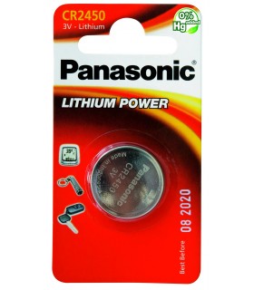 Pila a Bottone Panasonic CR2450 conf. 12 pz.