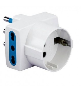 Adattatore Trilo con Schuko Arlux