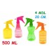 Spruzzino Mare in Plastica 500ml Disponibile in 4 colori