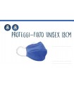 Mascherine Proteggi-Fiato Unisex in Cotone 100% Lavabile idrorepellente e Traspirante conf. 10 pz. colore bluette
