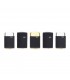 Accendino Atomic Black Turbo Jetflame conf. 25 pz. assortito con 5 fantasie