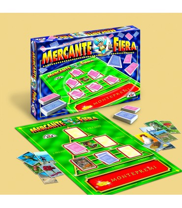Gioco Il Mercante in Feria con 2 Mazzi di Carte