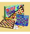 Gioco Batti 4 e Dama 2in1 EDIZIONE MARCA STELLA
