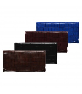 Busta Portatabacco Atomic  XL Similpelle Croco pz. 12 assortito in 4 colori