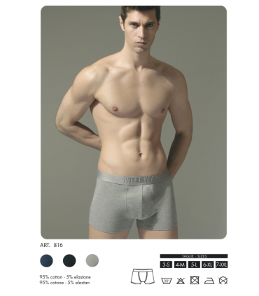 Boxer Sweet Years in Cotone Elasticizzato TG 3/S conf. 6 pz. colori assortiti