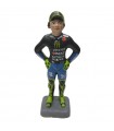 Statuina Valentino Rossi in Terracotta H.17 cm Interamente realizzata e dipinta a mano