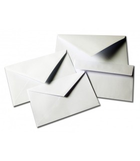 Buste lettera Blasetti  mis. 12x18 Bianche Campidoglio   scatola da 500 pz.