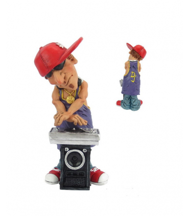 Caricature Mestieri "Deejay" H. 15 cm