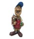 Caricature Mestieri "BBQ  Man" Esperto Barbecue H.16 cm