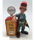 Caricature Mestieri "Il Benzinaio" H. 15 cm