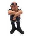 Caricatura Mestieri IN RESINA  "Bodyguard Security" H.15 cm