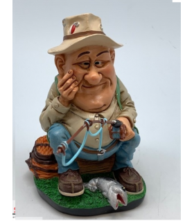 Caricatura Mestieri "Il Pescatore"