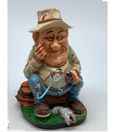 Caricatura Mestieri "Il Pescatore"