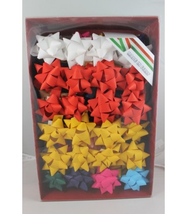 Coccarde  in carta conf. da 70 pz. ass.  mm.20