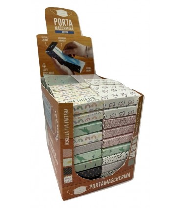 Custodia Porta Mascherine per Chirurgica e Tessile in Polipropilene 100% Riciclabile