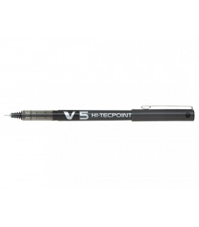 Penna Pilot V5 Hi-tecpoint Punta Fine 0.5mm colore nero