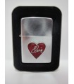 Zippo ELVIS con  Placca a cuore
