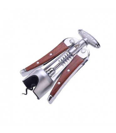 Cavatappi in Metallo e Legno Laguiole confezionato in elegante scatola regalo