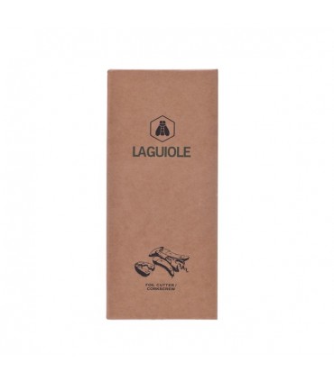 Cavatappi in Metallo e Legno Laguiole confezionato in elegante scatola regalo