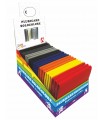 Custodia Multicard in PVC colorato 14 Scomparti conf. 24 pz. colori assortiti