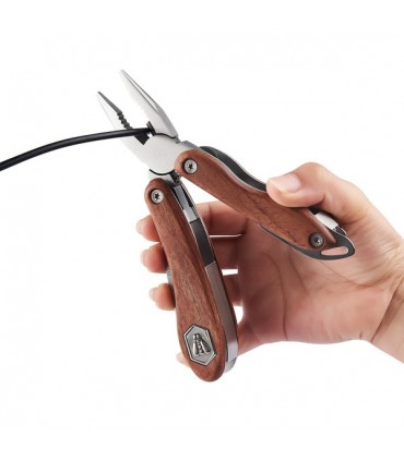 Pinza Laguiole Multifunzione con Manico in Legno