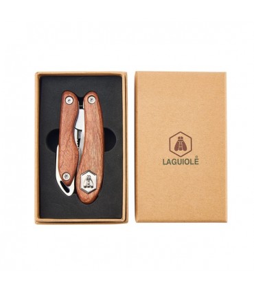 Pinza Laguiole Multifunzione con Manico in Legno