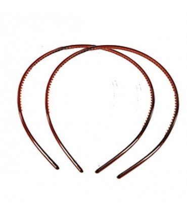 Cerchietto per Capelli Le Kikke colore Marrone 0.5cm conf. 36 pz.