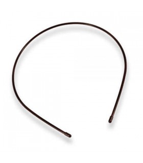 cerchietto per Capelli Le Kikke con Anima in metallo colore Marrone onf. 24 pz.