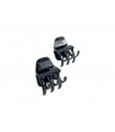 Pinza per Capelli Le Kikke 4cm  colore Nero conf. 24 pz.