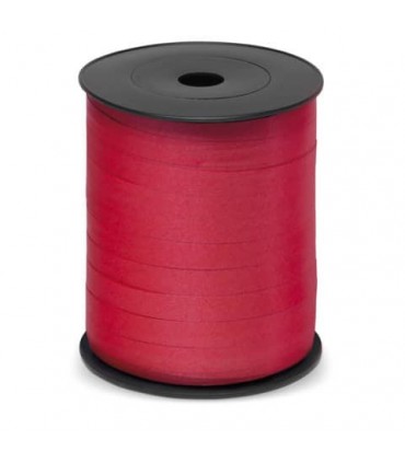 Nastro 250 metri Opaco  h. 1 cm.  colore rosso