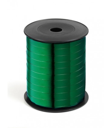 Nastro 250 metri  lucido  h. 1 cm.  colore verde