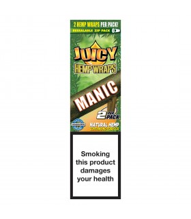 Cartina di Canapa Naturale Juicy  Manic Gusto Mango conf. 25 pz.