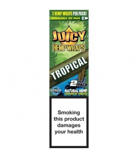 Cartina di Canapa Naturale Juicy  Tropical Gusto Tropical  conf. 25 pz.