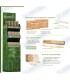 Espositore da Terra Bamboo con Disci Stuccanti-Bastoncini Cosmetici e Classici eS pazzolino da Denti Totale 85 pz.