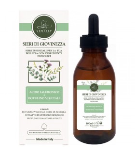 Sieri Essenziali di Bellezza Biologici Lady Venezia 100ml Expo da 24 pz. assortito