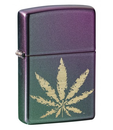 Zippo Leaf Iridescent