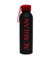 Borraccia A.C. Milan in Alluminio con tappo in Plastica e Laccio in Silicone da 650ml
