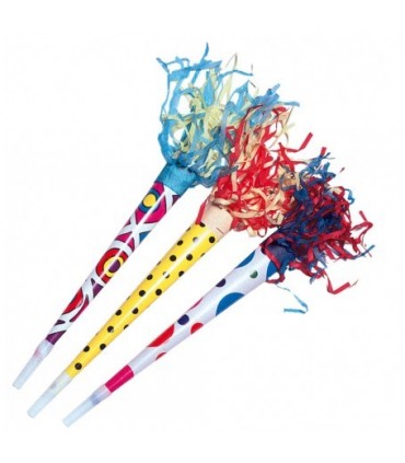 Trombe in carta 35 cm  Conf. 36 pz. Fantasie assortiti