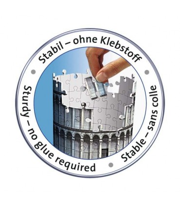 Puzzle Ravensburger 3D H.29cm 216 pz. Torre di Pisa