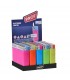 Accendino Elettronico Prof Translucido Bi Colori 50 pz. assortito con 5 grafiche