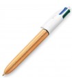 Penna Bic 4 colori Gold  (nero-blu-rosso-verde)