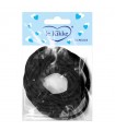 Elastici per Capelli Le Kikke Bustina 12pz. Diam.4.5 cm colore Nero conf. 12 bustine