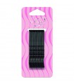 Forcine Onduline Le Kikke Blister 12pz. L.5cm colore Nero conf. 36 blister