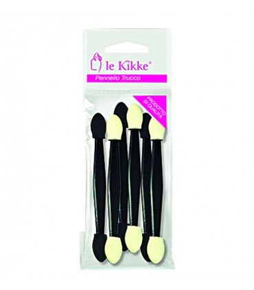 Set 6 Pennellini per Ombretto Le Kikke colore Nero