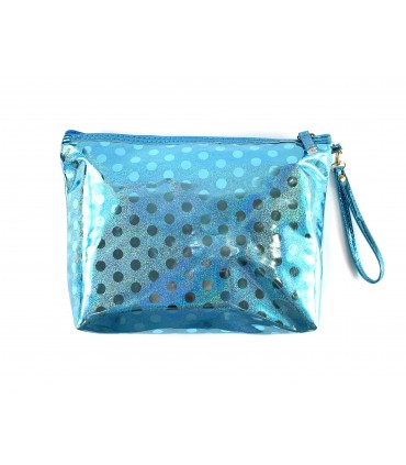 Beauty Case Donna Termico Metalizzato con Pois Le Kikke Dim.