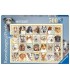 Puzzle Ravensburger 49x36 cm. 500 pz. Ritratti di Cani