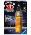 Puzzle Ravensburger 3D che si Illumina H.44 cm 216 pz. Big Ben