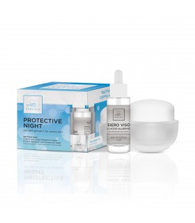 Set Giorno Crema Viso + Siero Lifting - Trattamento Protective per pelli giovani