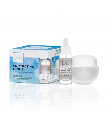 Set Giorno Crema Viso + Siero Lifting - Trattamento Protective per pelli giovani